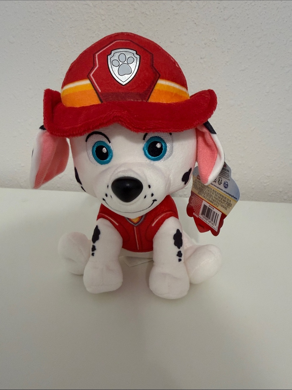 Gund Paw Patrol Marshall Plush Dog Toy - Red, White, Black, Blue